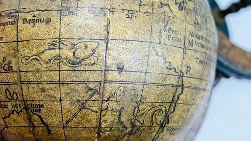  16th Century globe